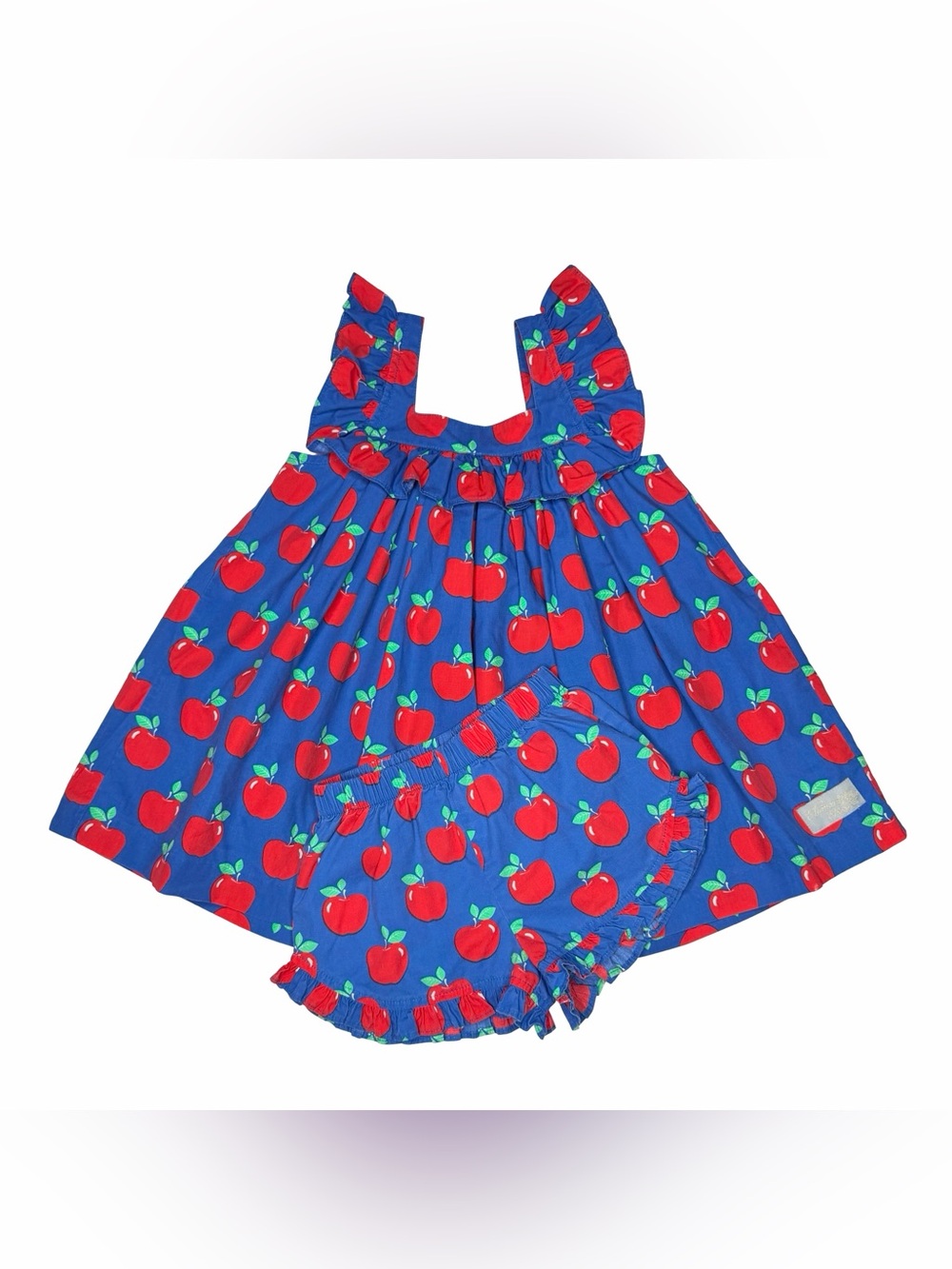 Eleanor Rose Apple Dress With Bloomer‎ Shorts